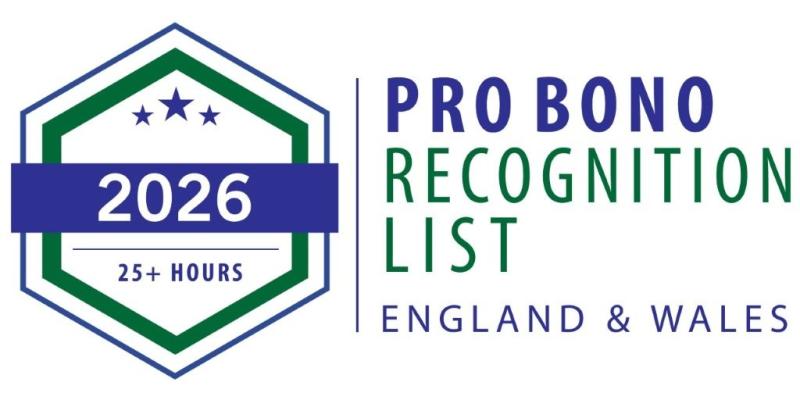 Pro Bono Recognition List