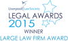 Large law firm of year award 2015 