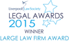 Large law firm of year award 2015