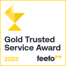 Feefo Gold Trusted Service Award