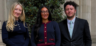 Image of Harry Barnett, Sanchia Pathak and Laura Williamson