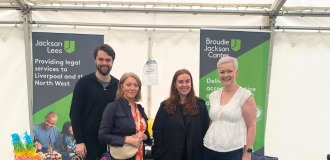 Our Clinical Negligence team at their stand at the Disability Awareness Day