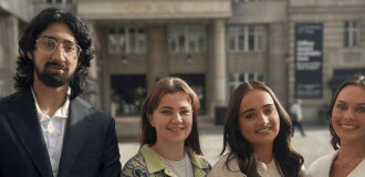 Rosie Bryan, Jaimy Fearn, Arbaaz Mehmood and Jennifer Reid.
