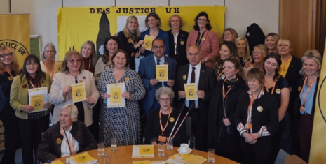 The DES Justice UK group at Westminster