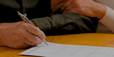 Probate document signing