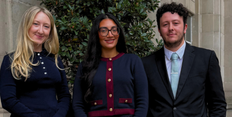 Image of Harry Barnett, Sanchia Pathak and Laura Williamson