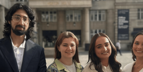 Rosie Bryan, Jaimy Fearn, Arbaaz Mehmood and Jennifer Reid.