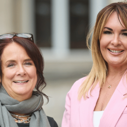 Jeanette Aspinall and Esther Leach