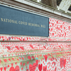 Covid memorial in London
